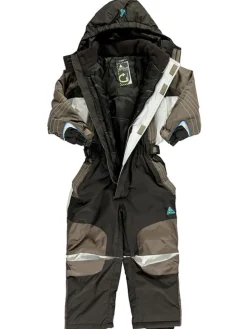 Ski-/snowboardpak bruin/taupe/wit