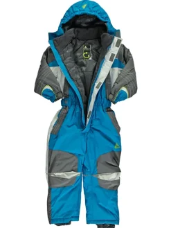 Ski-/snowboardpak lichtblauw/grijs/wit