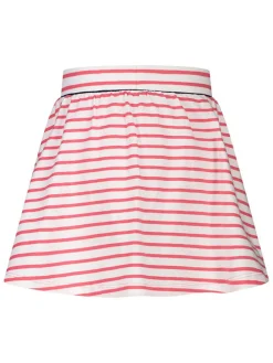 Skort crème/rood