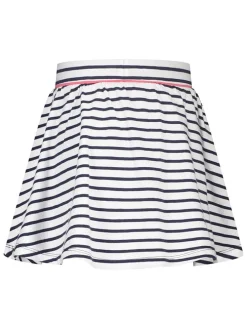 Skort wit/donkerblauw