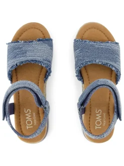 Sleehaksandalen blauw