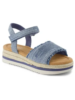 Sleehaksandalen blauw