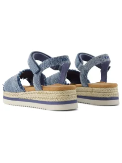 Sleehaksandalen blauw