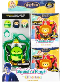 Sleutelhangerset "Squish-a-longs - Harry Potter" - vanaf 6 jaar