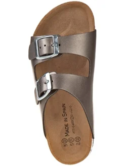 Slippers antraciet