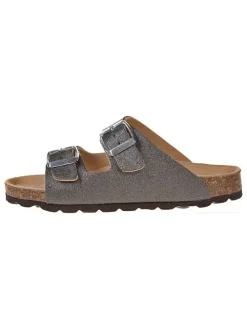 Slippers antraciet