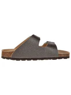 Slippers antraciet
