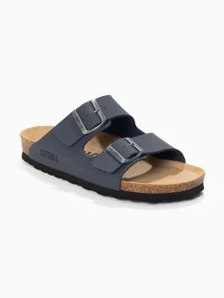 Slippers "Atlas" donkerblauw