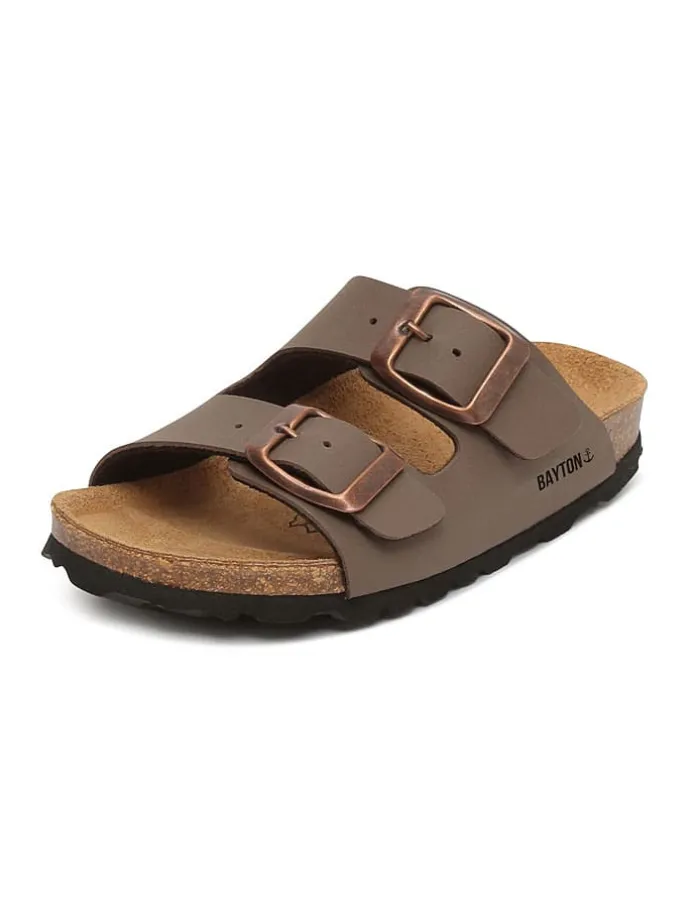 Slippers "Atlas" taupe