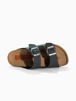 Slippers "Bali" antraciet