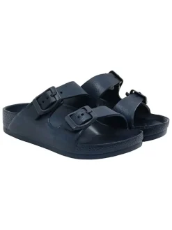 Slippers donkerblauw