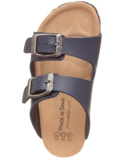 Slippers donkerblauw