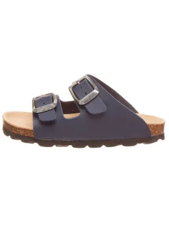 Slippers donkerblauw
