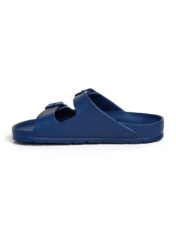 Slippers donkerblauw
