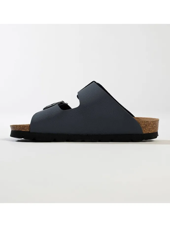 Slippers donkerblauw