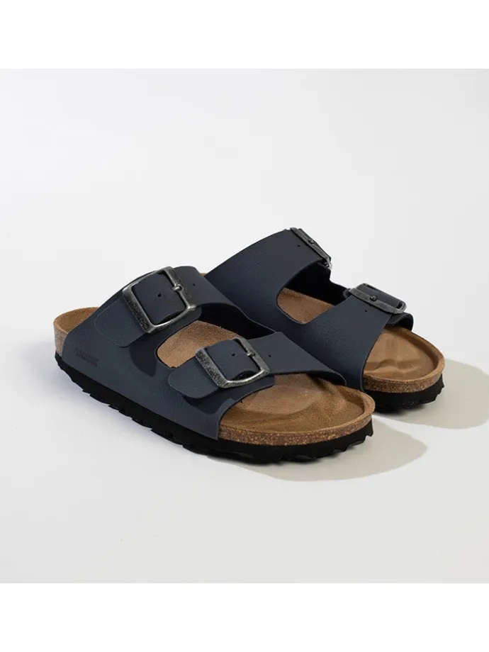 Slippers donkerblauw