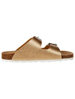 Slippers goudkleurig
