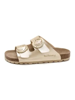 Slippers goudkleurig