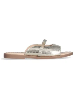 Slippers goudkleurig