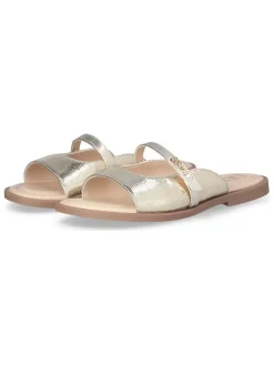 Slippers goudkleurig