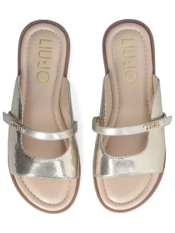 Slippers goudkleurig
