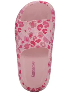 Slippers "K-CSK Strap Print" lichtroze