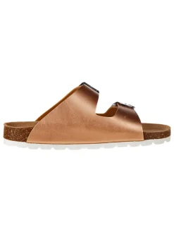 Slippers koperkleurig