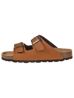 Slippers lichtbruin