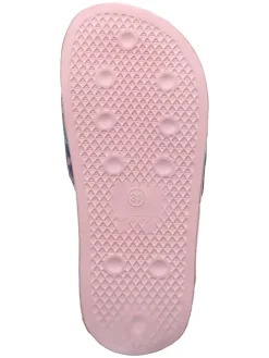 Slippers lichtroze/meerkleurig