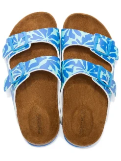 Slippers ''Mia'' blauw