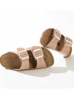 Slippers "Trefle" beige