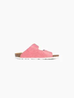 Slippers "Trefle" lichtroze