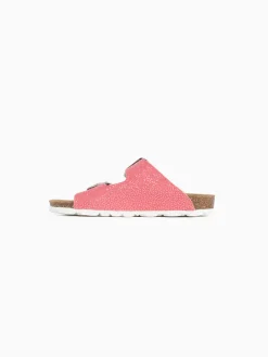 Slippers "Trefle" lichtroze