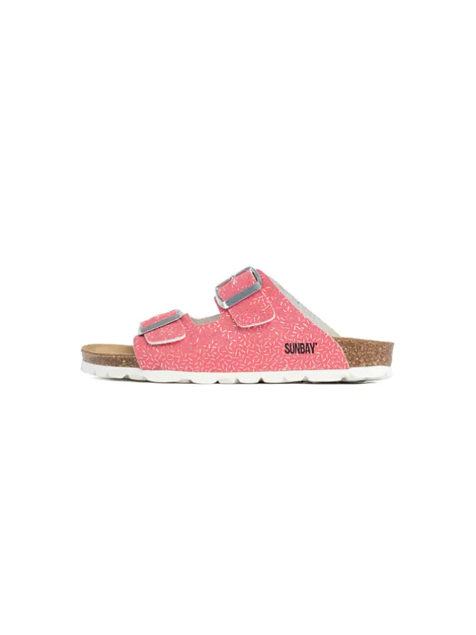 Slippers "Trefle" lichtroze
