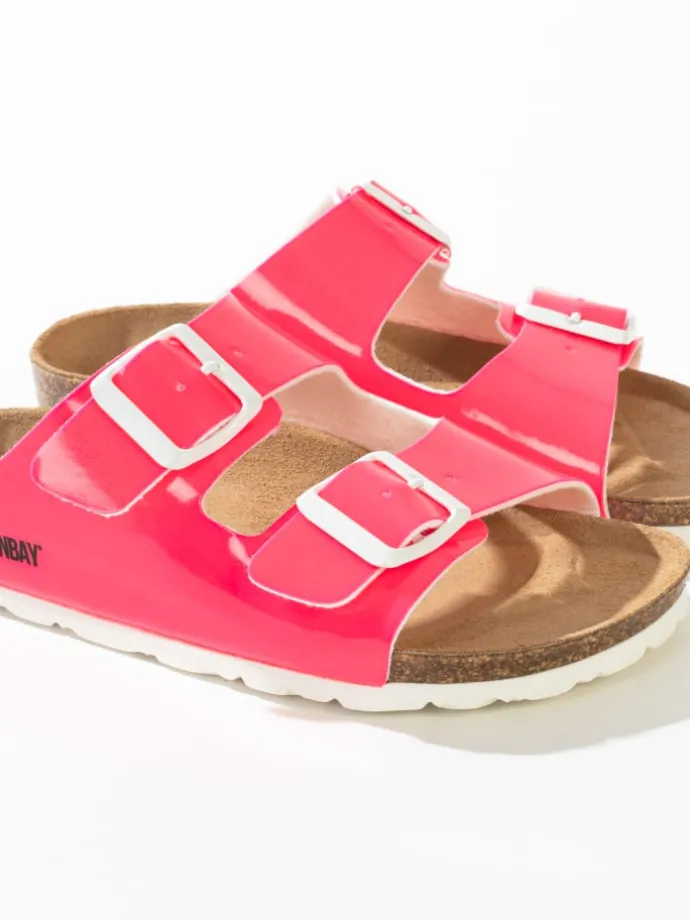 Slippers "Trefle" roze