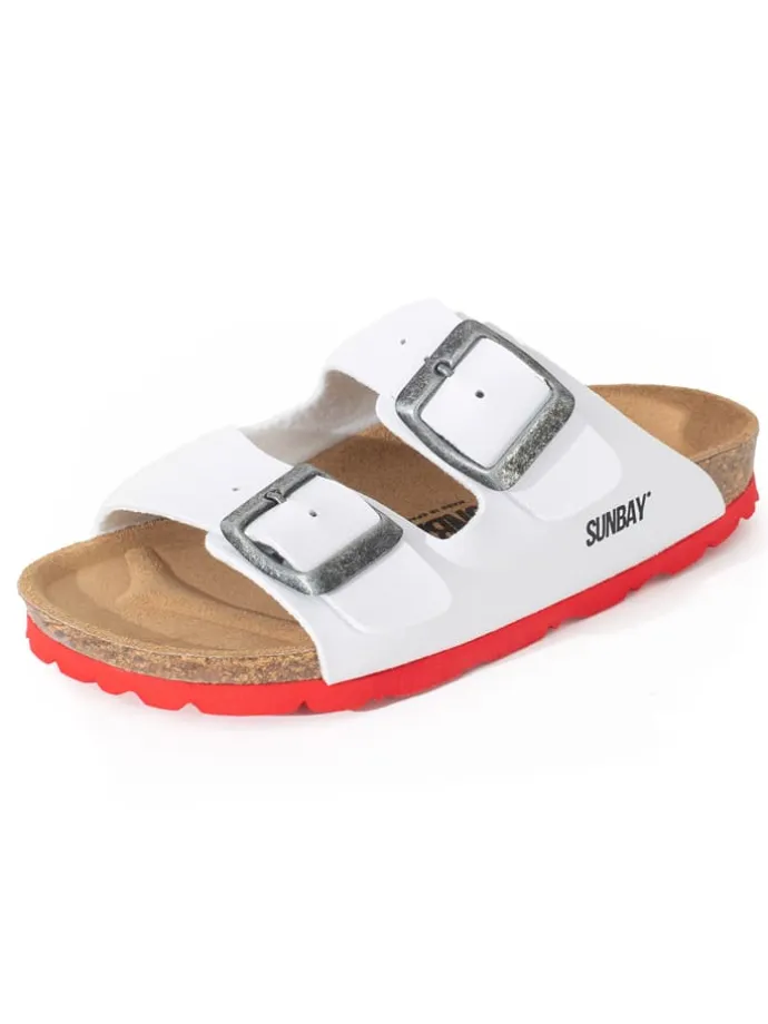 Slippers "Trefle" wit