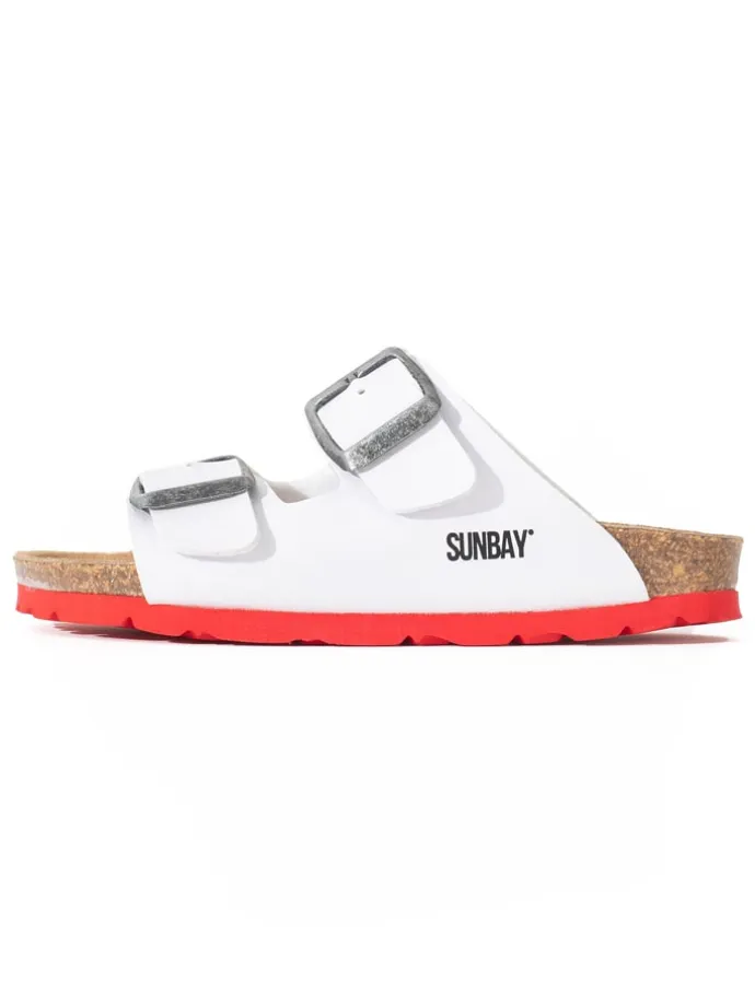 Slippers "Trefle" wit