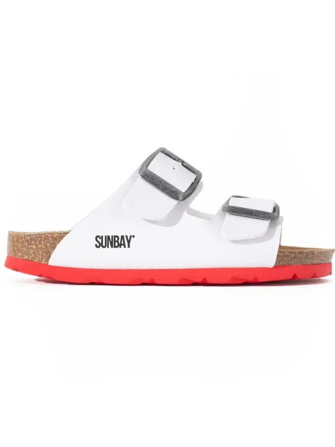 Slippers "Trefle" wit