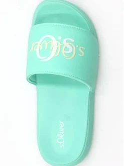Slippers turquoise