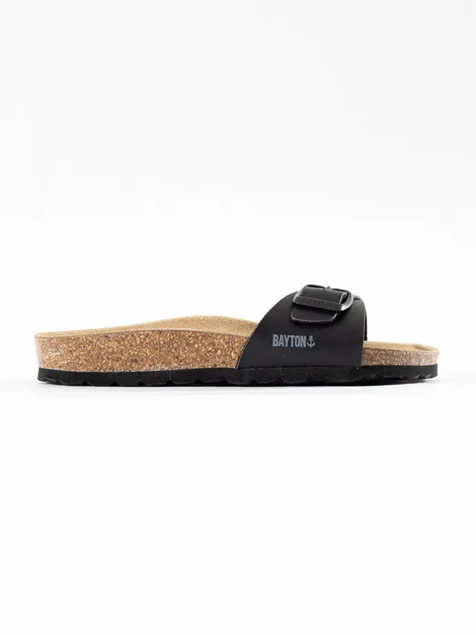 Slippers "Zephyr" zwart