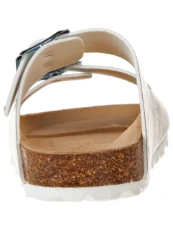 Slippers zilverkleurig