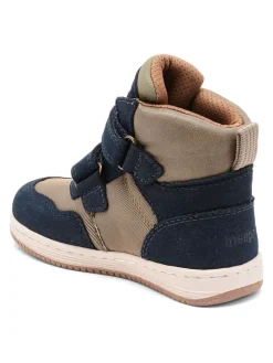 Sneakers donkerblauw/beige
