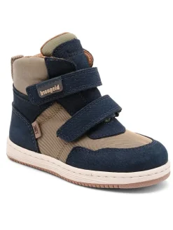 Sneakers donkerblauw/beige