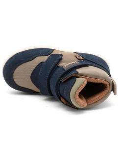 Sneakers donkerblauw/beige