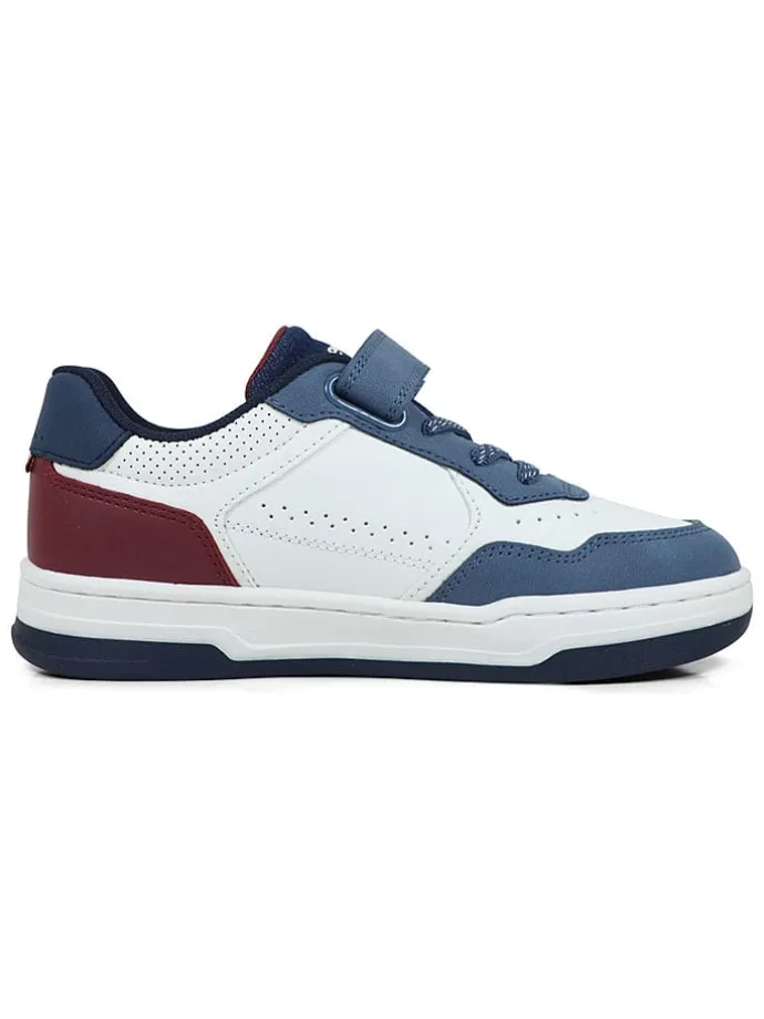 Sneakers "Elliot" wit/blauw