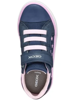 Sneakers "Gisli" donkerblauw/lichtroze