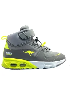 Sneakers "Hydro" grijs/geel