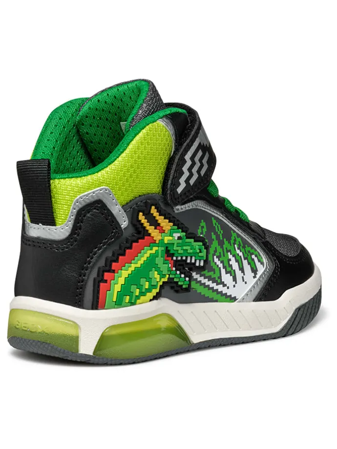 Sneakers "Inek" grijs/groen