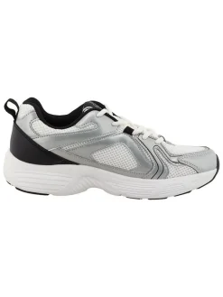 Sneakers "Kusuma" wit/grijs