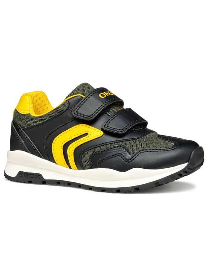 Sneakers "Pavel" zwart/geel